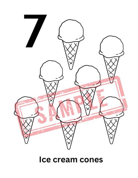 Count and Color w/ Jaz and Lulu Coloring book